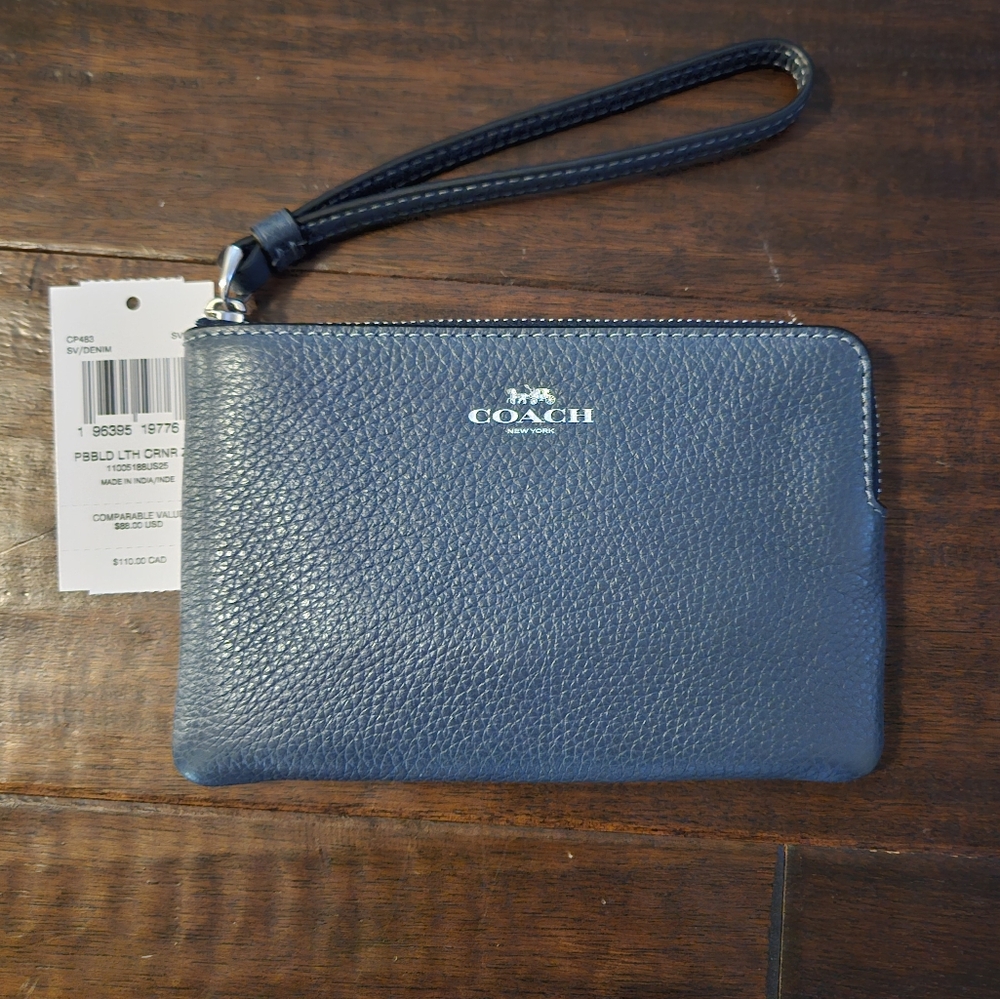 Coach Wrislet. Brand New. Color DENIM